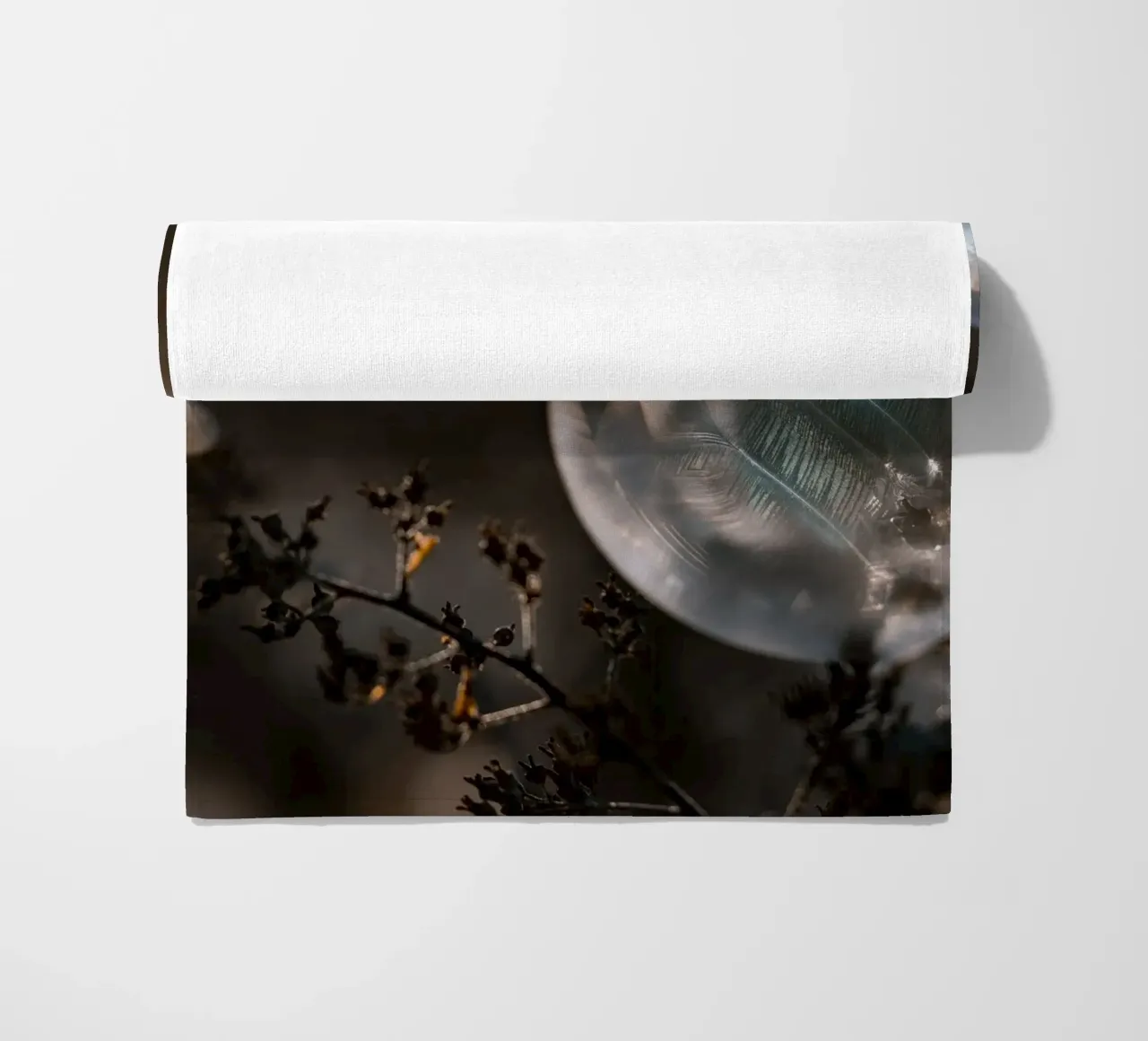 piume a bolle d'aria telo mare da Earthly Visions