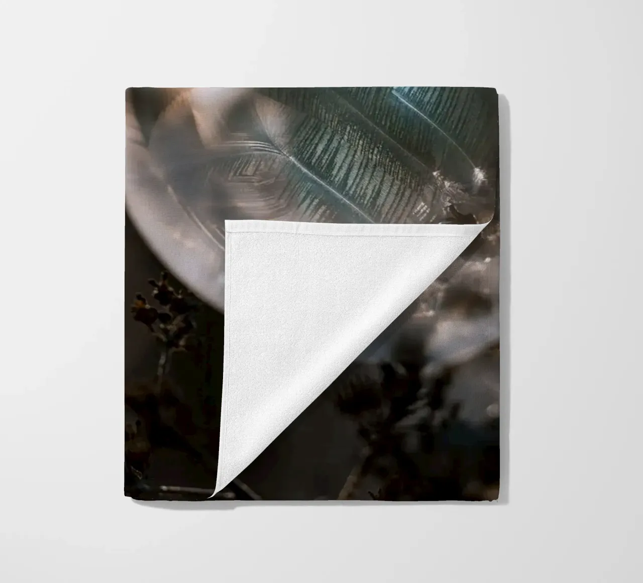 piume a bolle d'aria telo mare da Earthly Visions