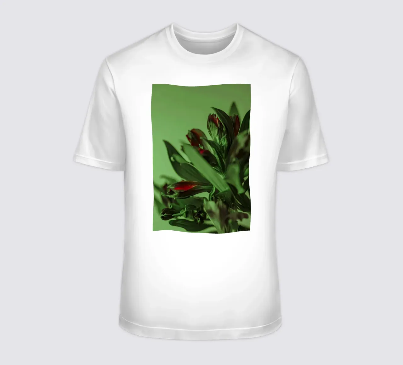 fiori foglie t-shirt da Earthly Visions