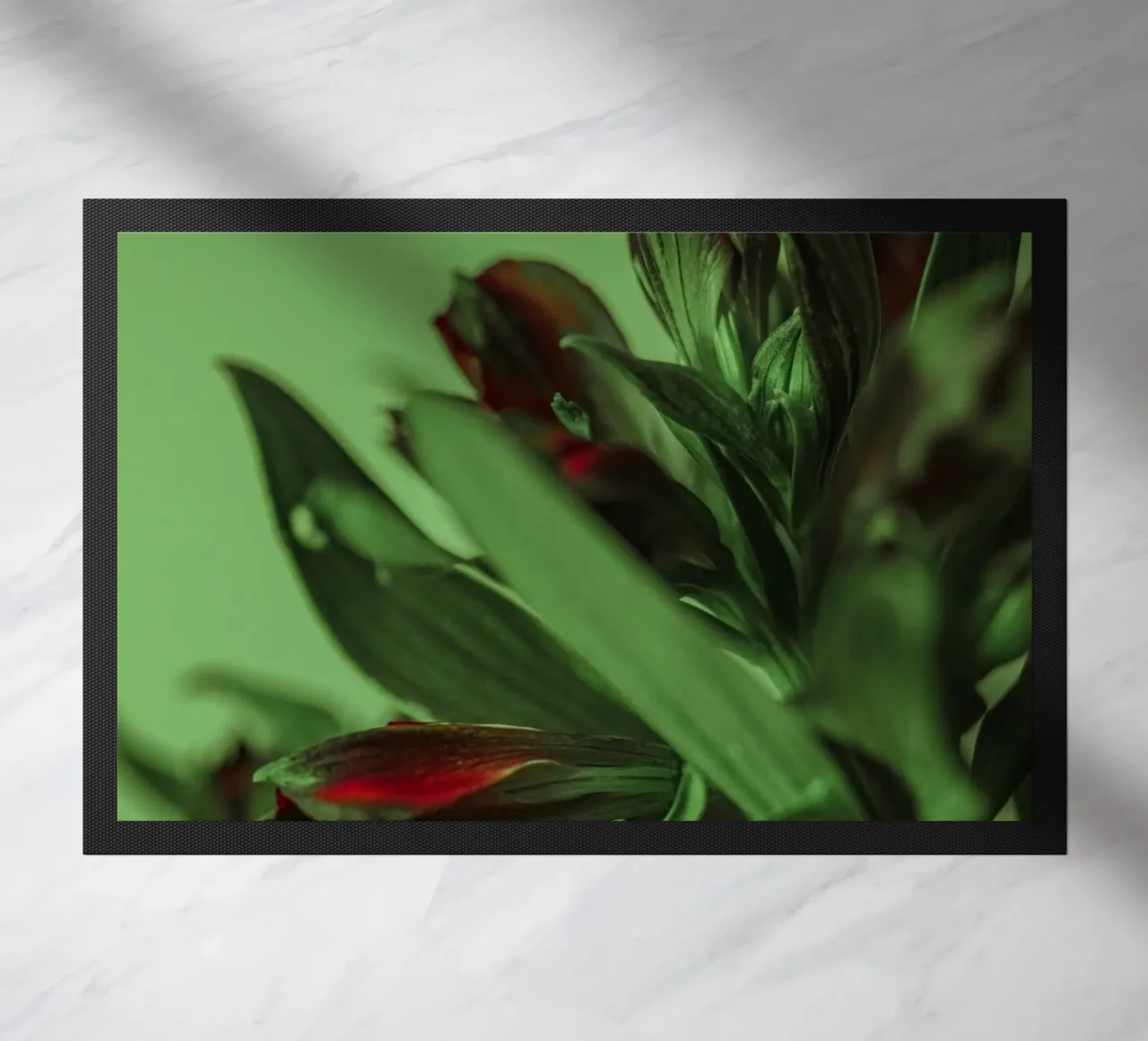 fiori foglie zerbino da Earthly Visions