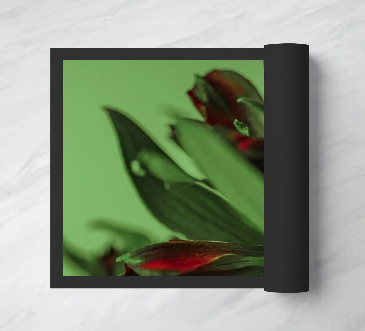 fiori foglie zerbino da Earthly Visions