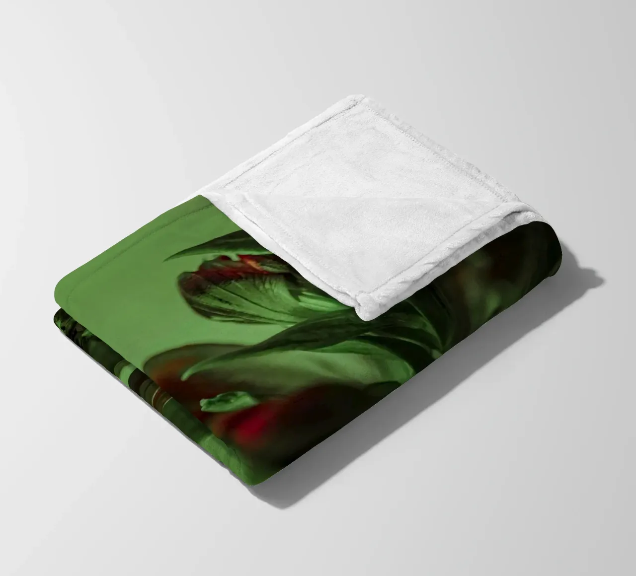 fiori foglie coperta in pile da Earthly Visions
