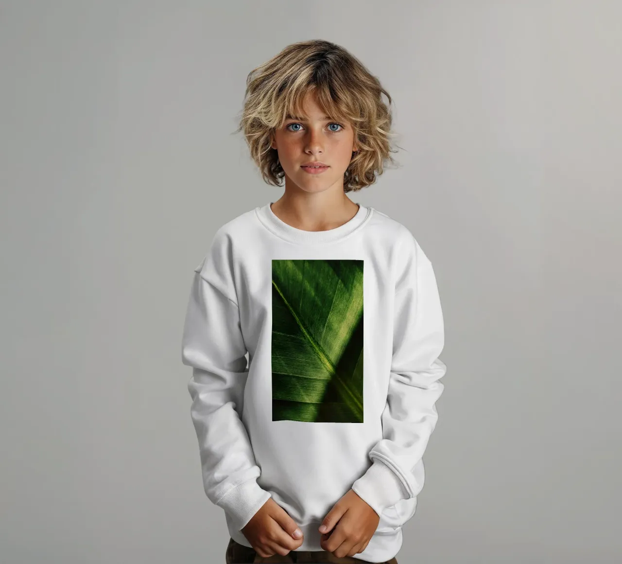 pianta fogliare felpa bambino da Earthly Visions