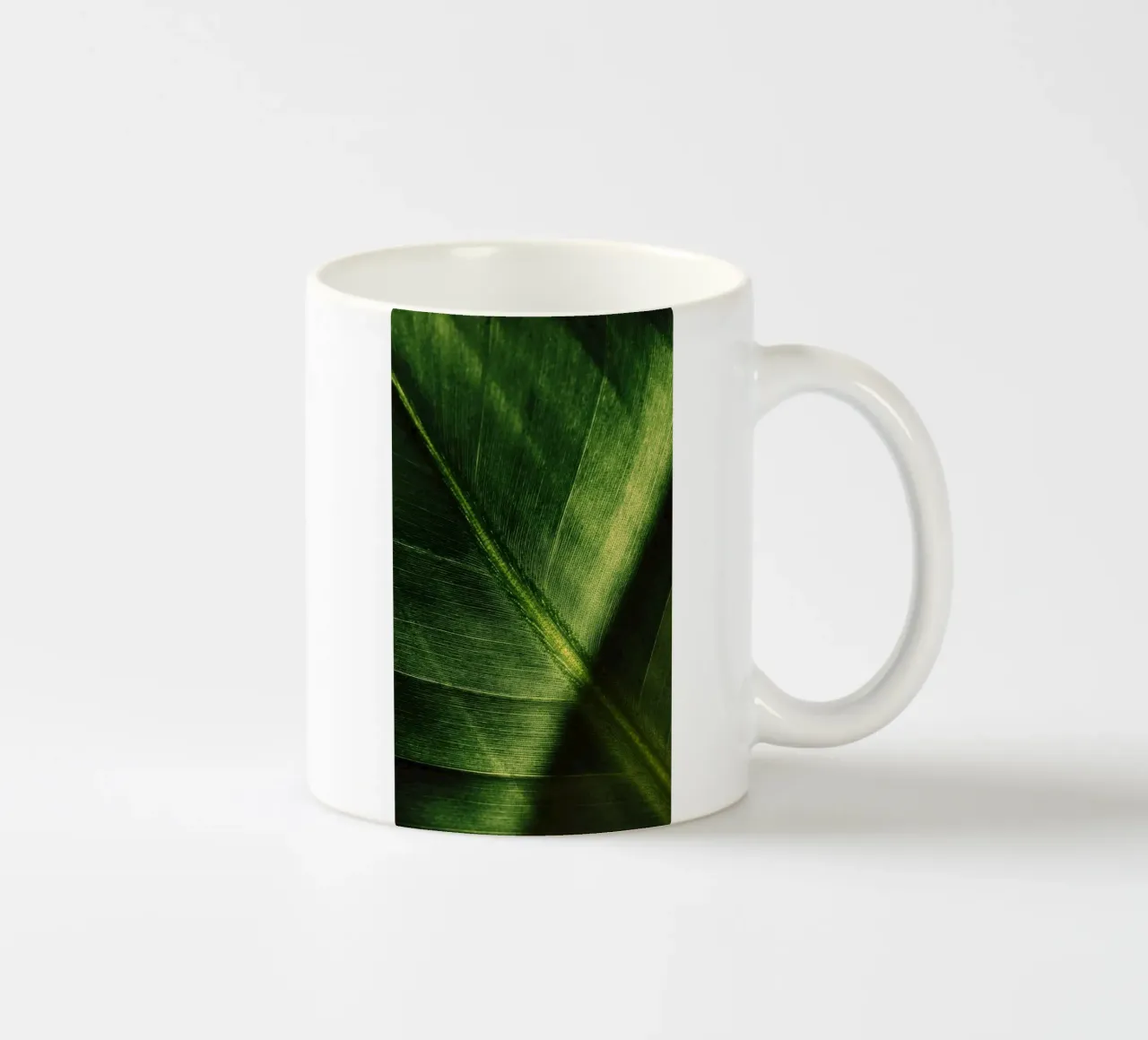pianta fogliare tazza in ceramica da Earthly Visions