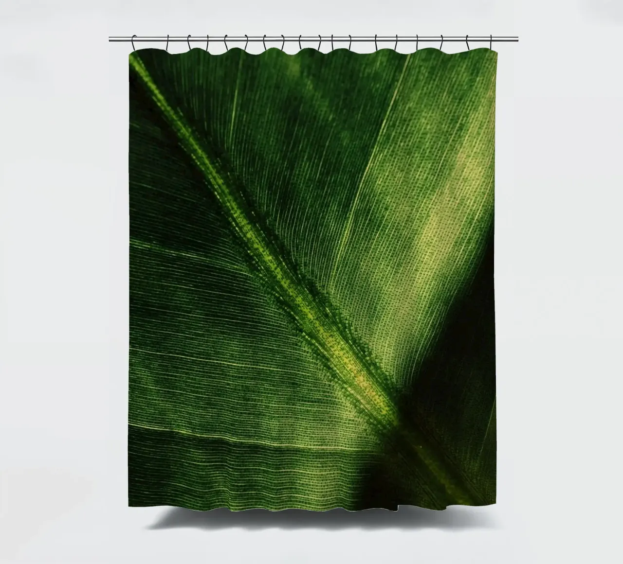pianta fogliare tenda da doccia da Earthly Visions