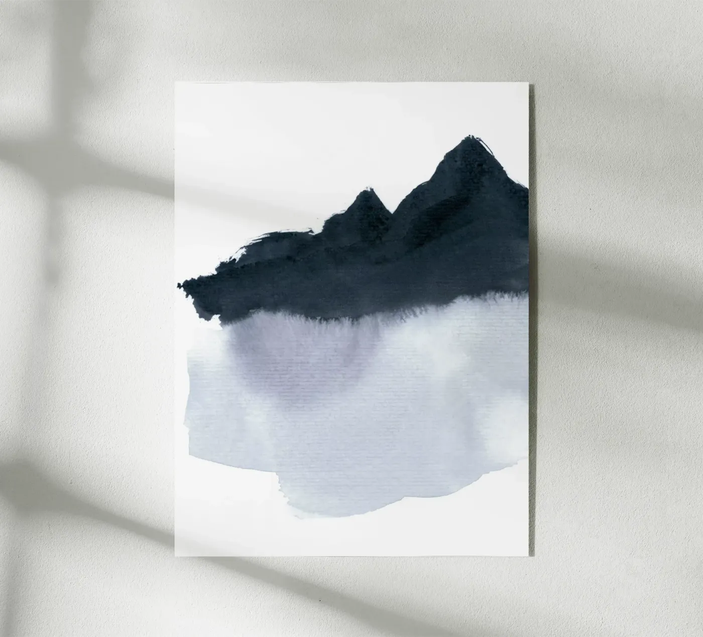 Mountainscape Minimal plexiglass da IRIS LEHNHARDT FINE ART