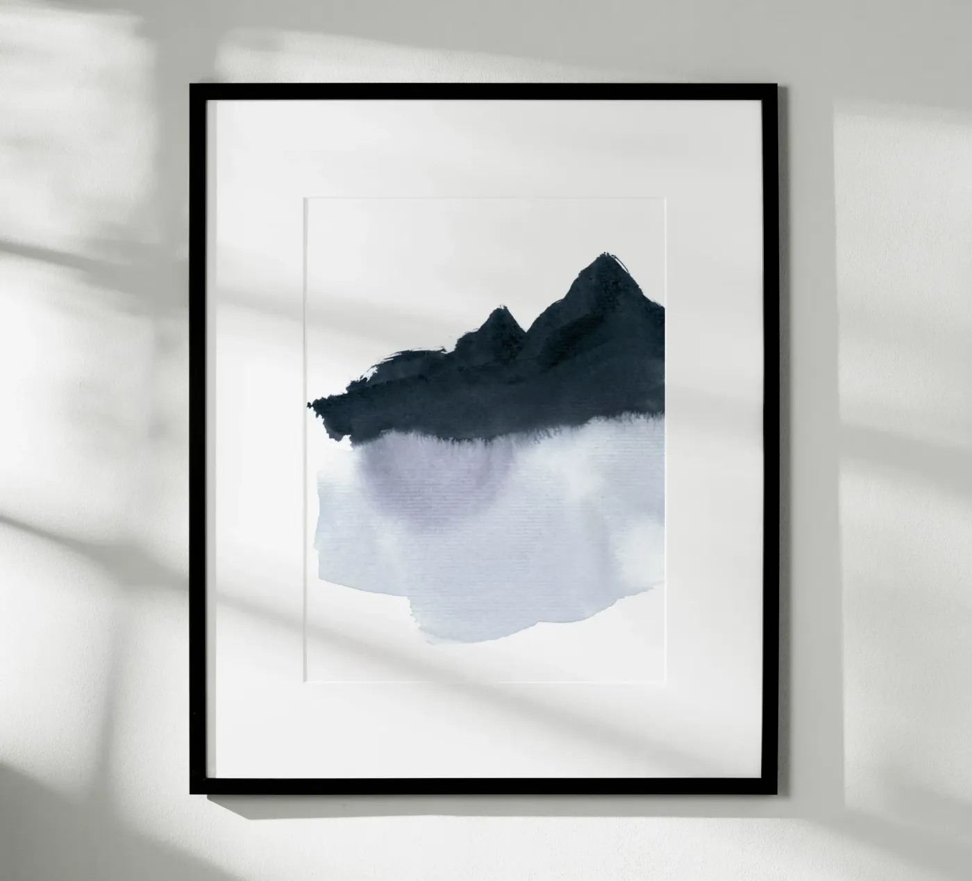 Mountainscape Minimal poster da IRIS LEHNHARDT FINE ART
