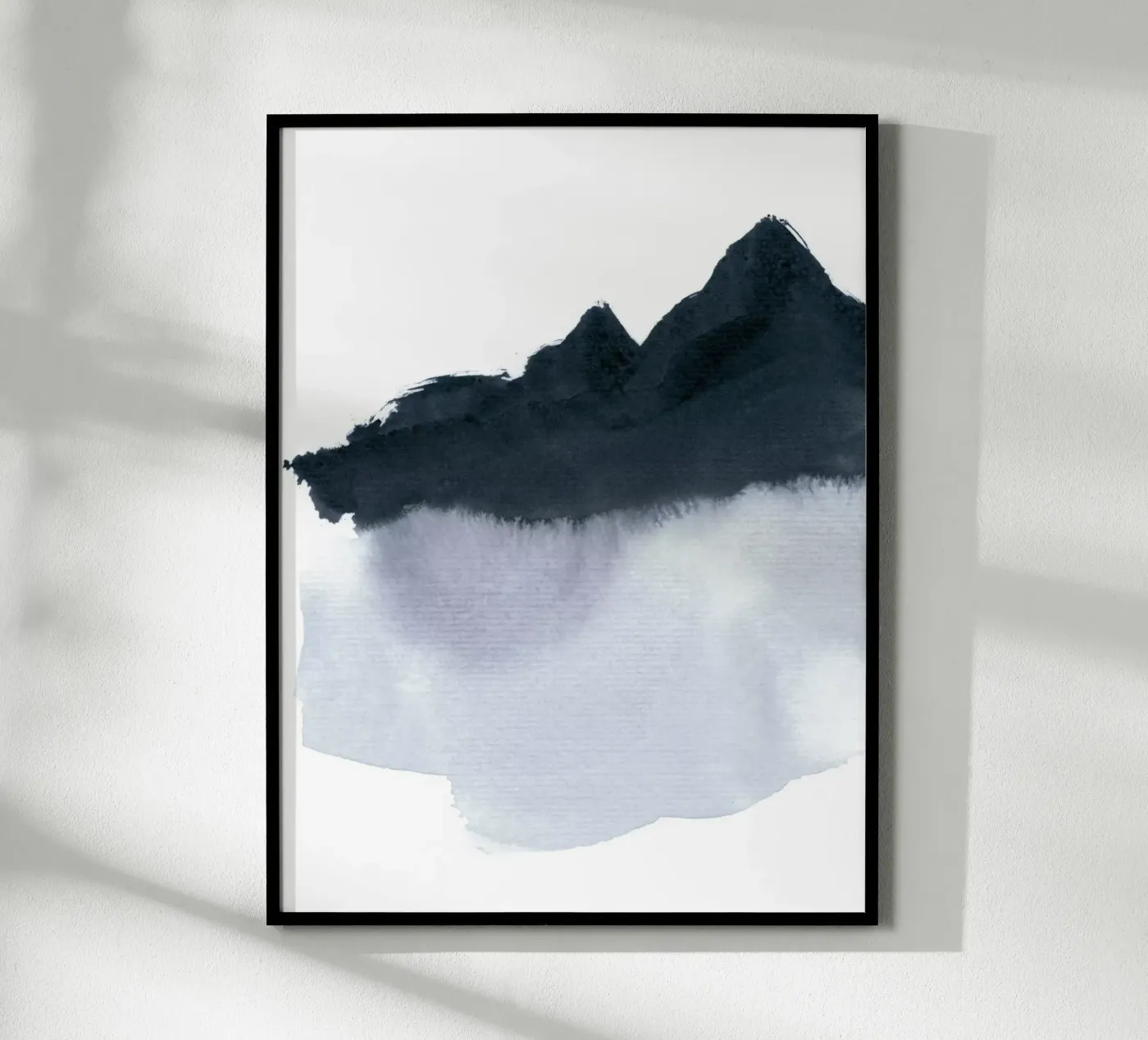 Mountainscape Minimal poster da IRIS LEHNHARDT FINE ART