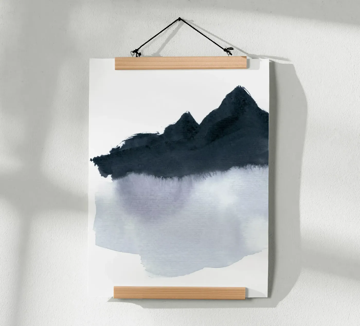 Mountainscape Minimal poster da IRIS LEHNHARDT FINE ART