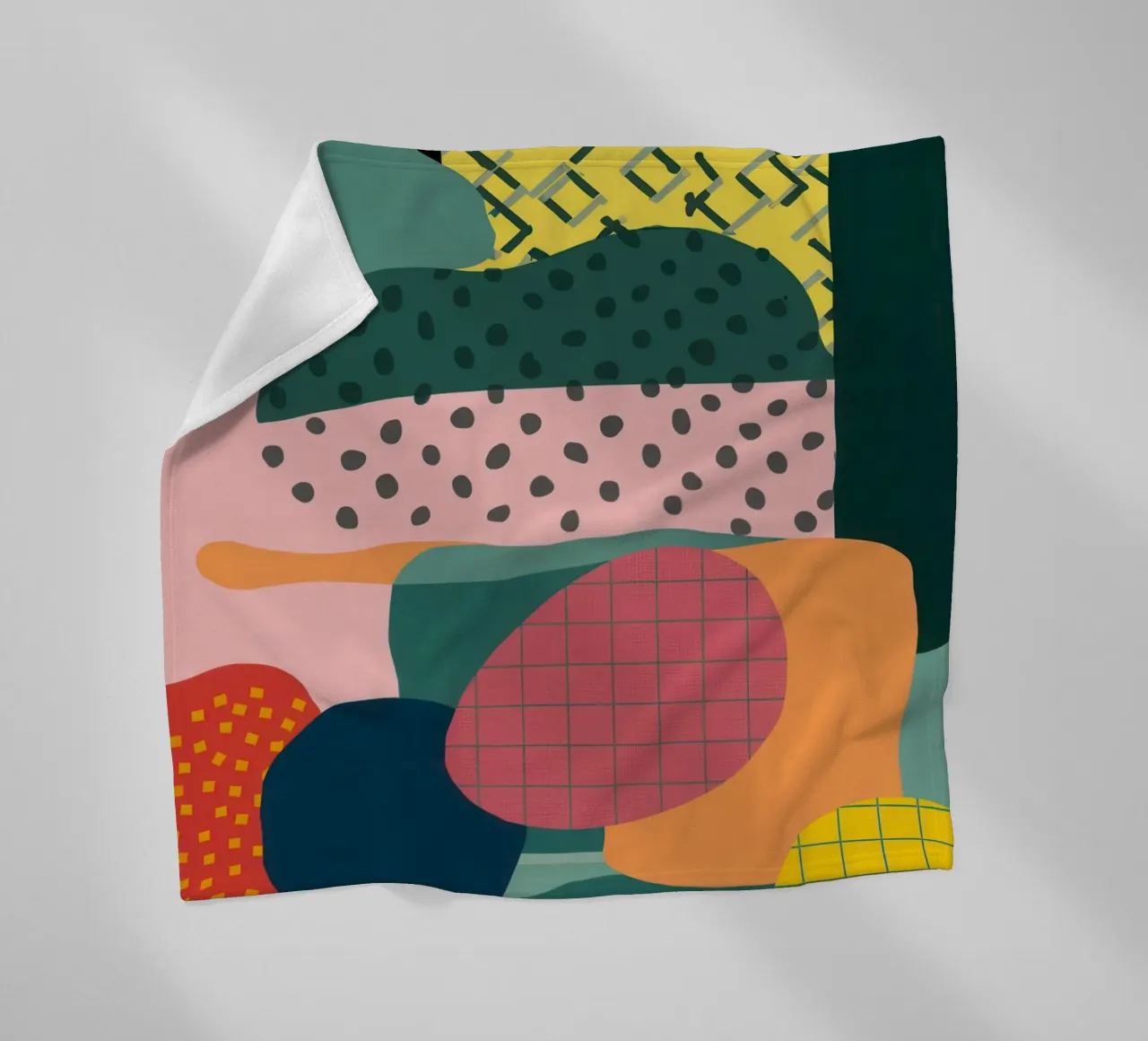Composizione di forme pastello coperta in pile da Bring Haven