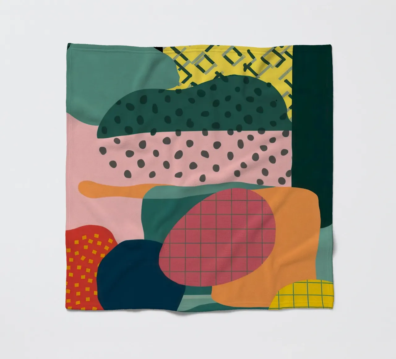 Composizione di forme pastello coperta in pile da Bring Haven