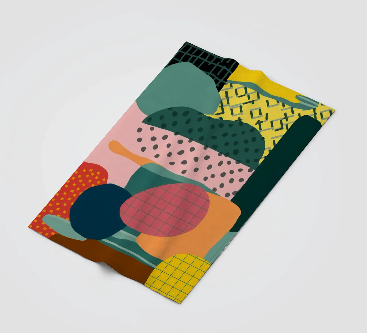 Composizione di forme pastello coperta in pile da Bring Haven