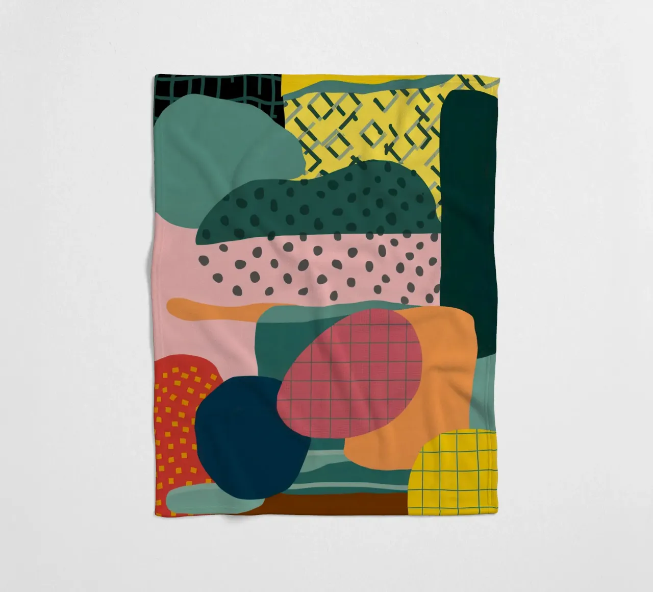 Composizione di forme pastello coperta in pile da Bring Haven