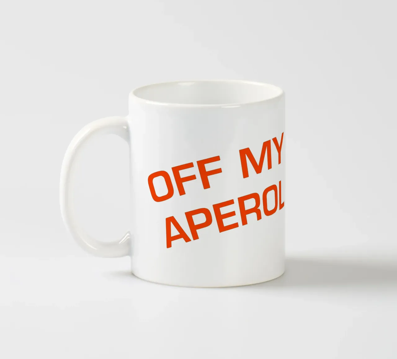 Via le tette dall'Aperol Spritz tazza in ceramica da Neeraprint