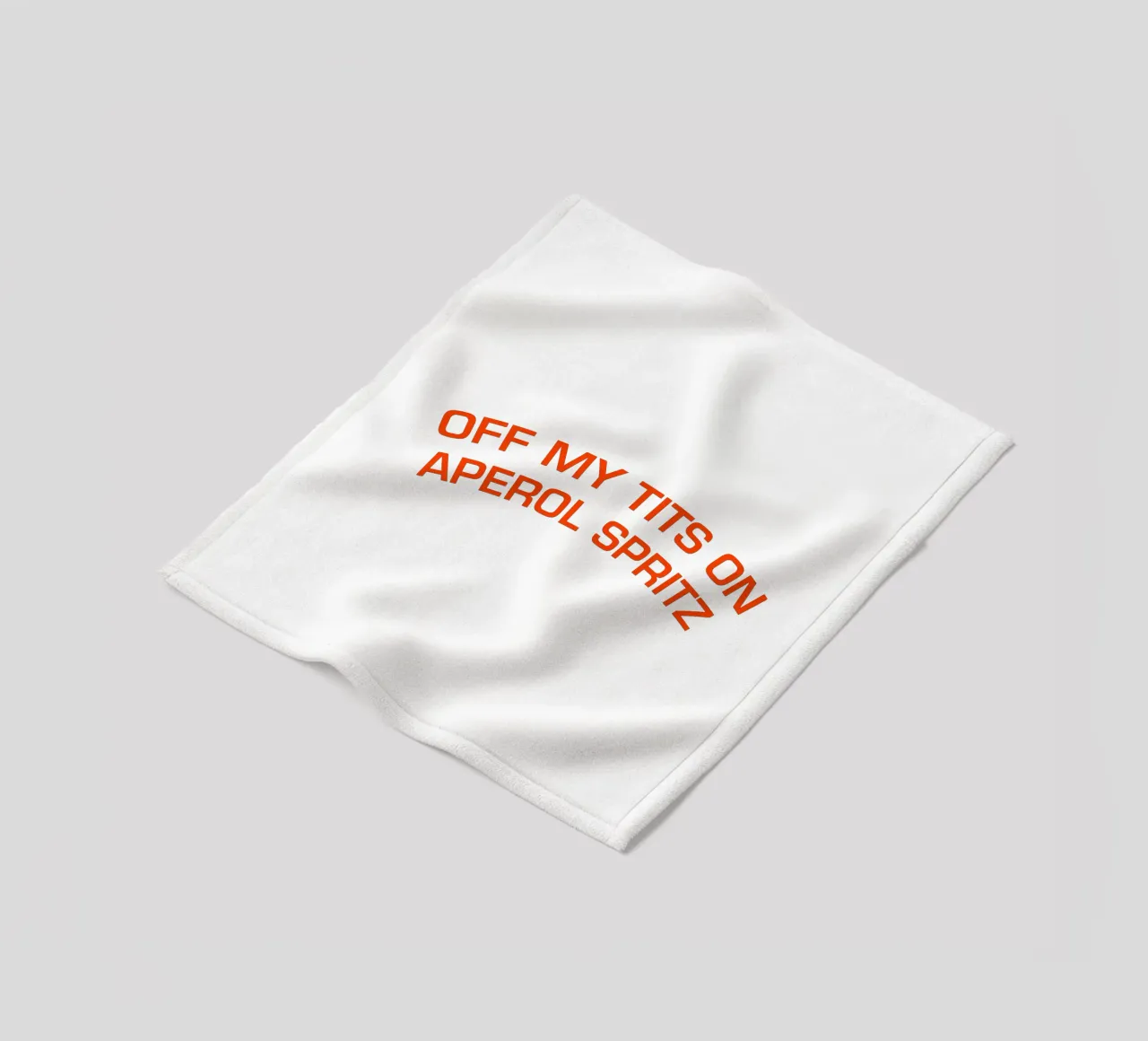 Via le tette dall'Aperol Spritz coperta in pile da Neeraprint