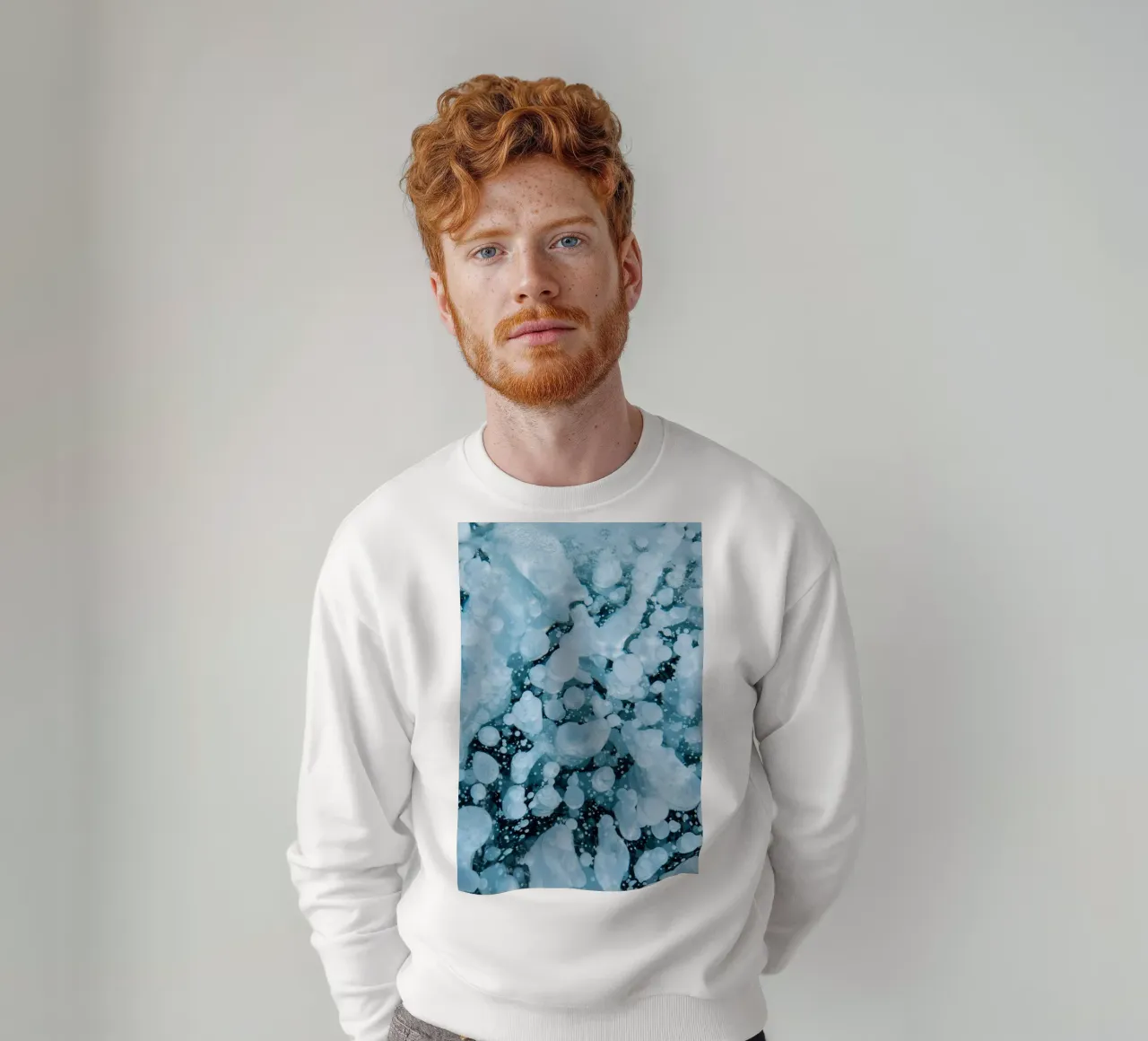 bubbels ijs sweatshirt van Earthly Visions