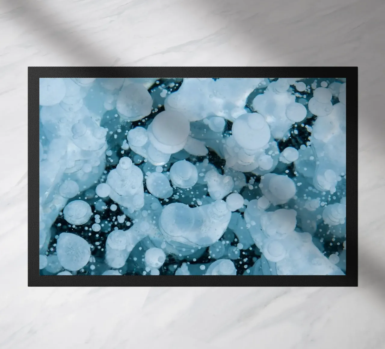 bubbles ice doormat by Earthly Visions