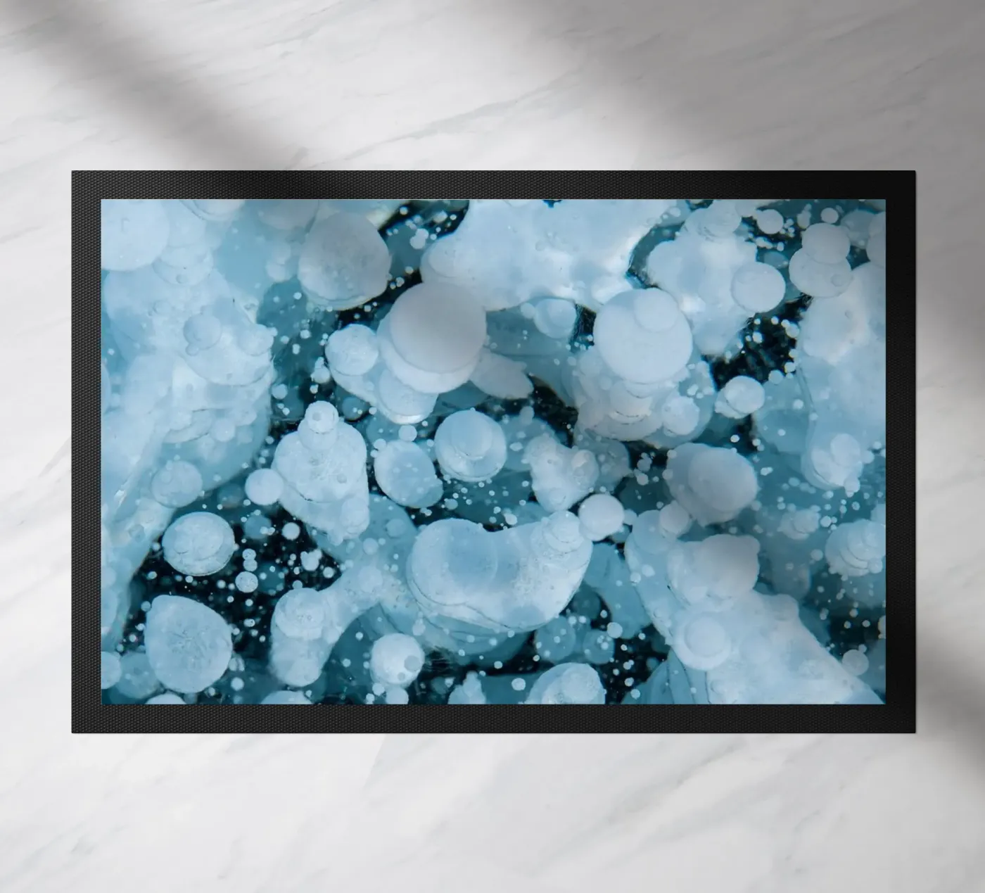 bubbles ice doormat by Earthly Visions