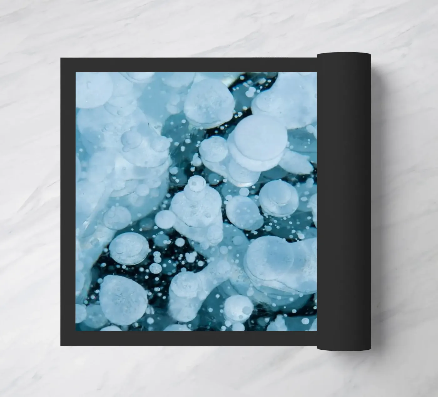 bubbles ice doormat by Earthly Visions