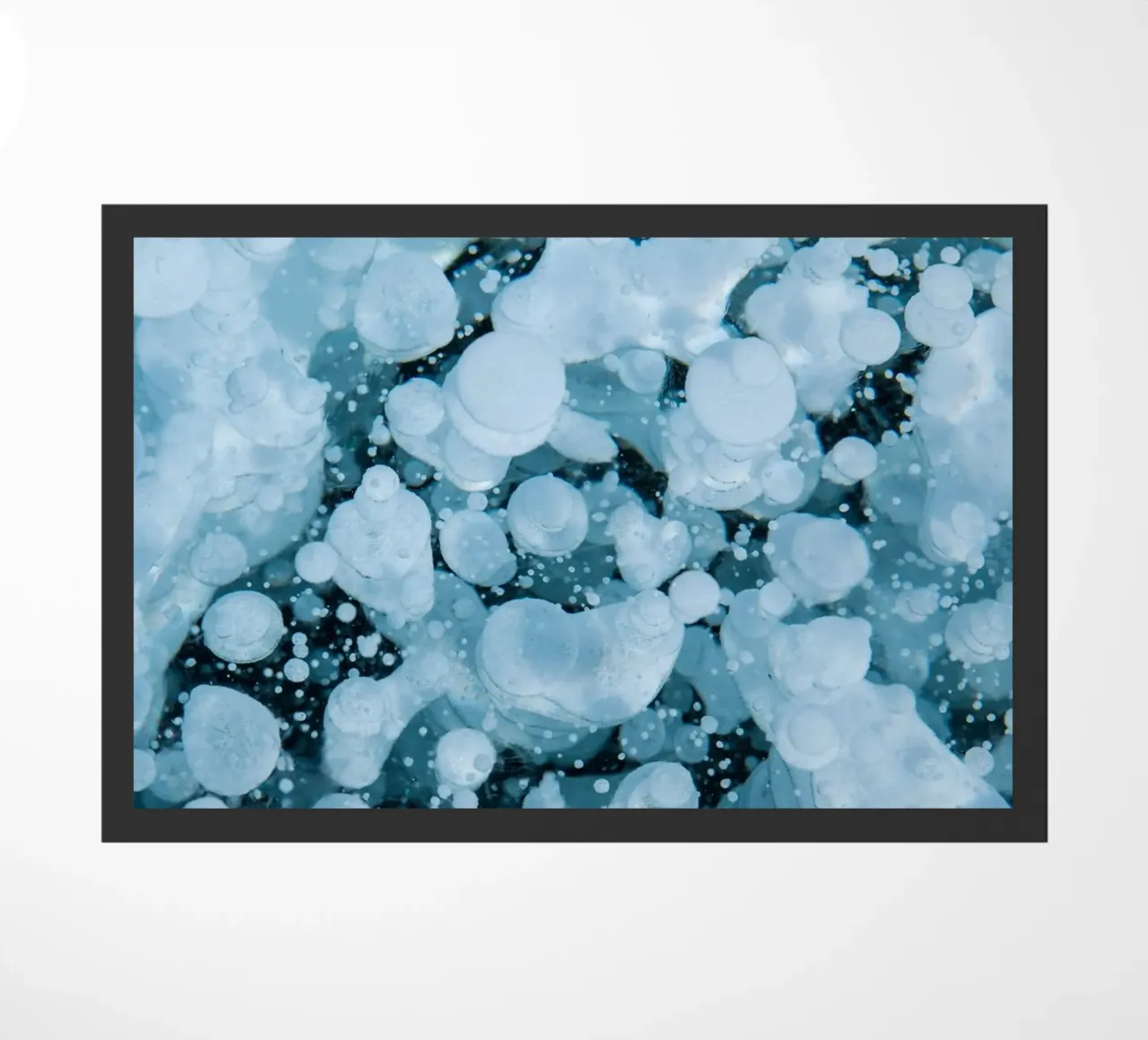 bubbles ice doormat by Earthly Visions