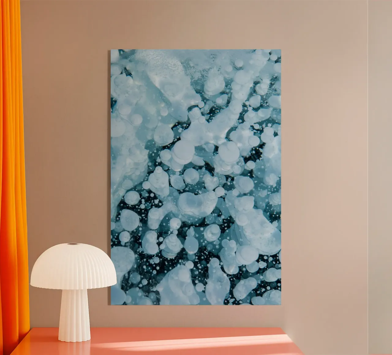 bubbles ice plexiglass da Earthly Visions