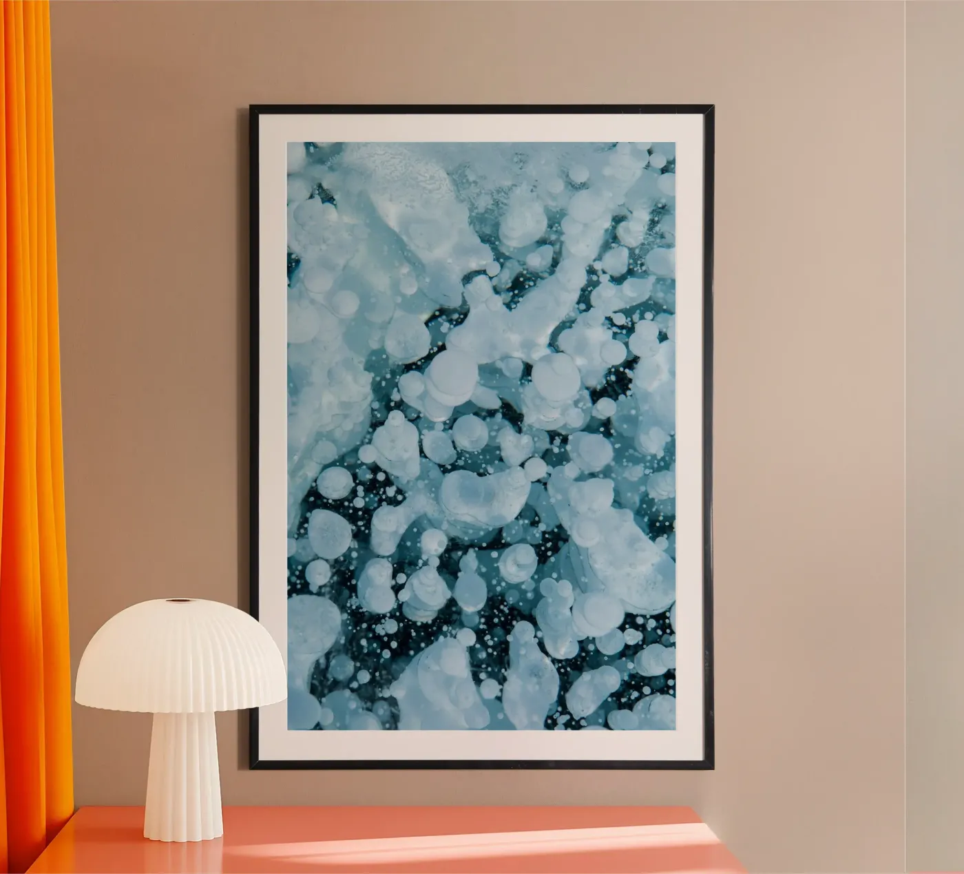bubbles ice poster by Earthly Visions