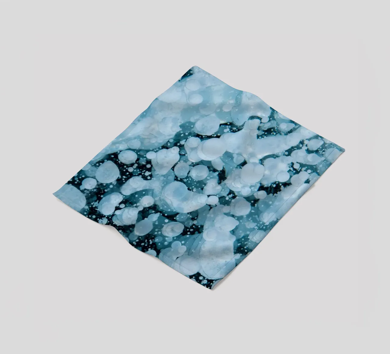 bubbles ice fleece blanket by Earthly Visions