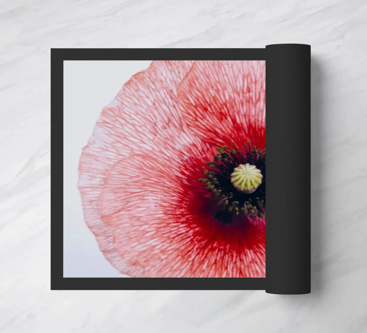 klaproos deurmat van Earthly Visions