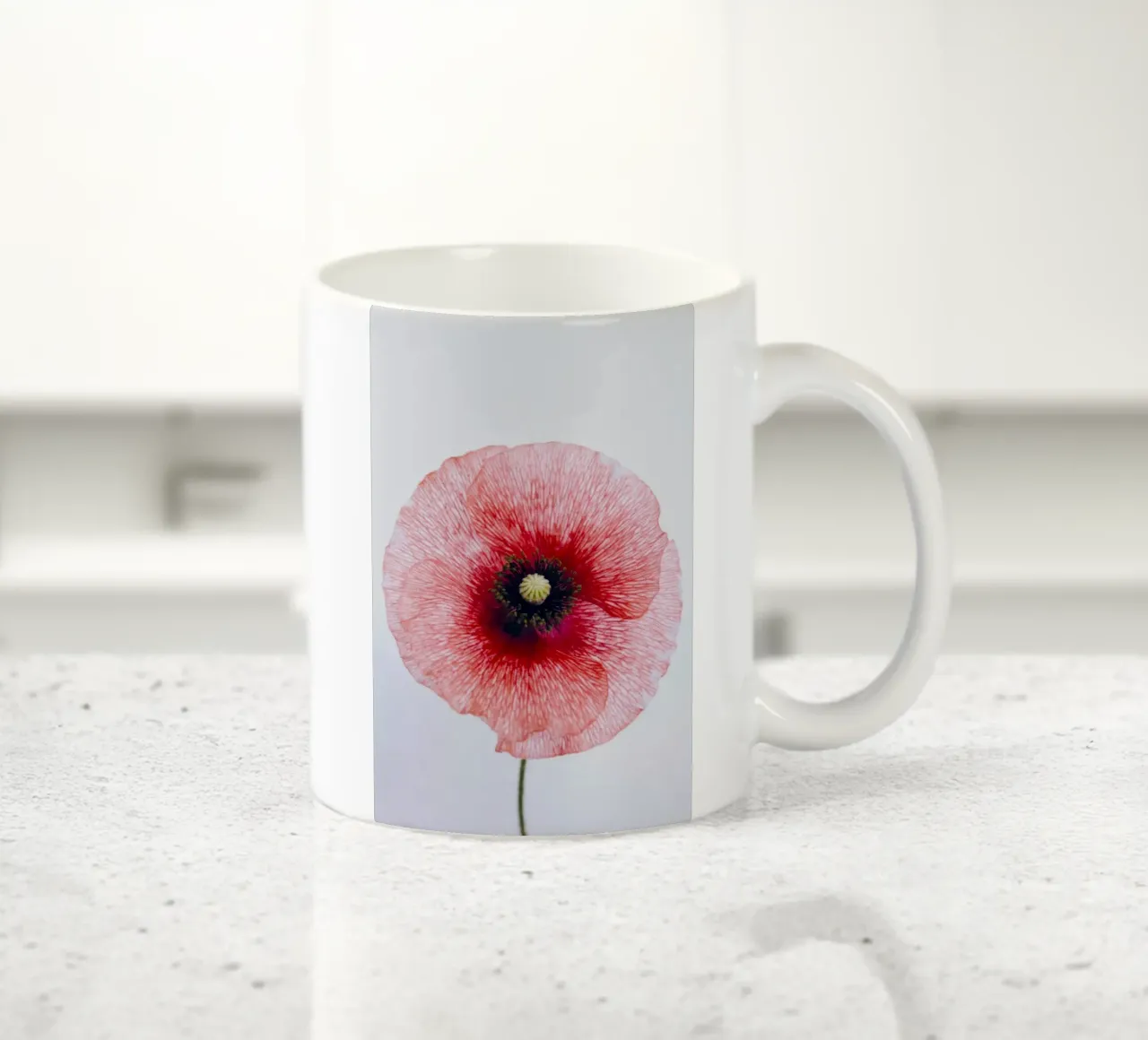 fiore di papavero tazza in ceramica da Earthly Visions