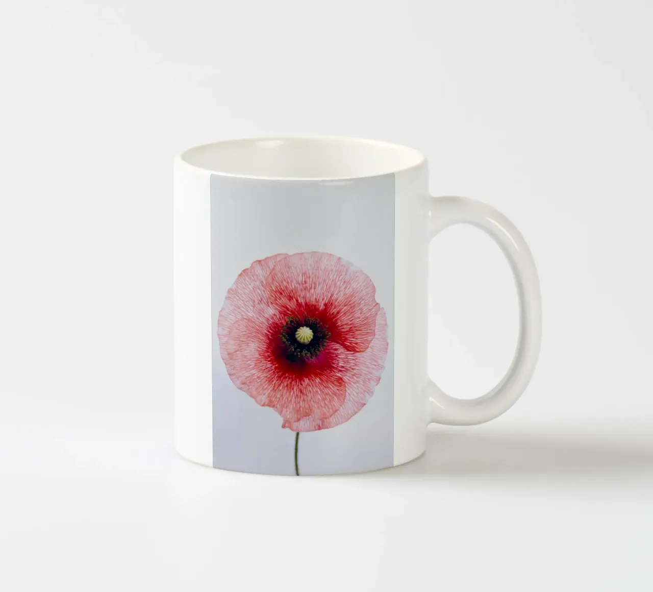fiore di papavero tazza in ceramica da Earthly Visions
