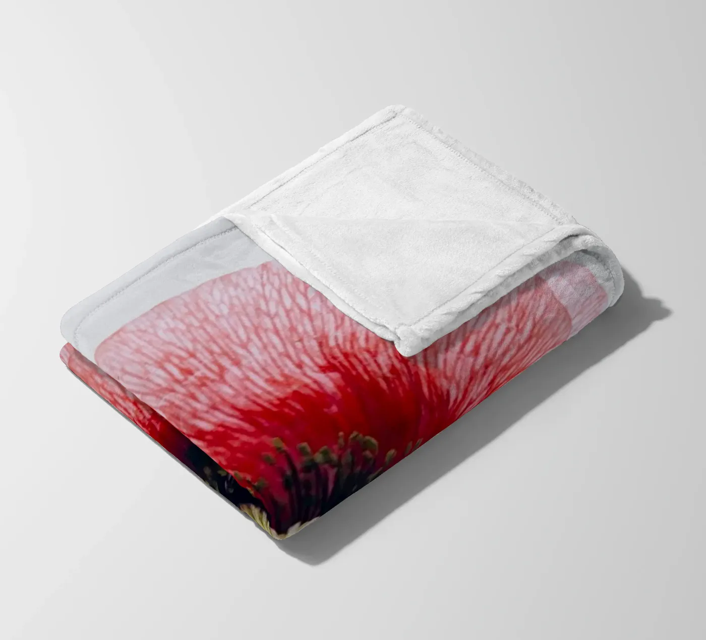 flower poppy Fleecedecke von Earthly Visions