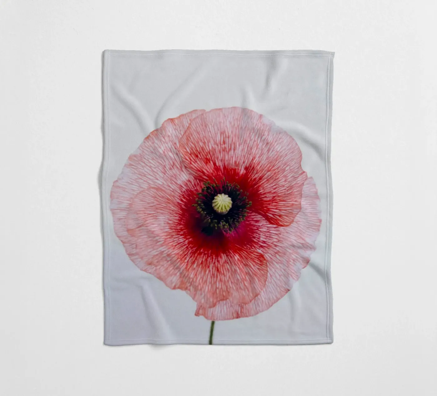 flower poppy Fleecedecke von Earthly Visions