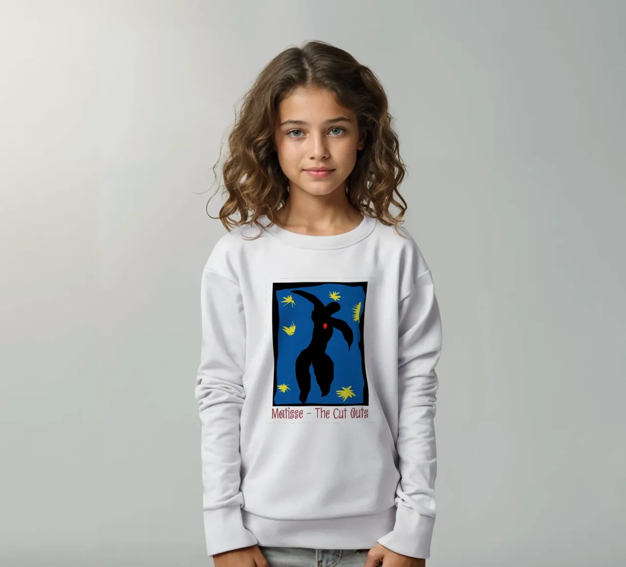 Henri Matisse - I ritagli felpa bambino da DODOLAN STORE