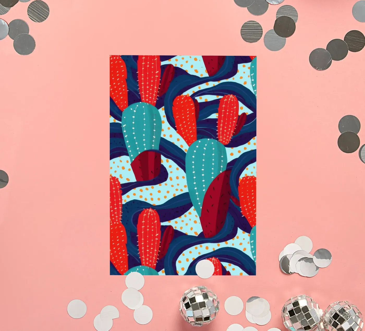 Cactus Pattern Play sticker by Bring Haven