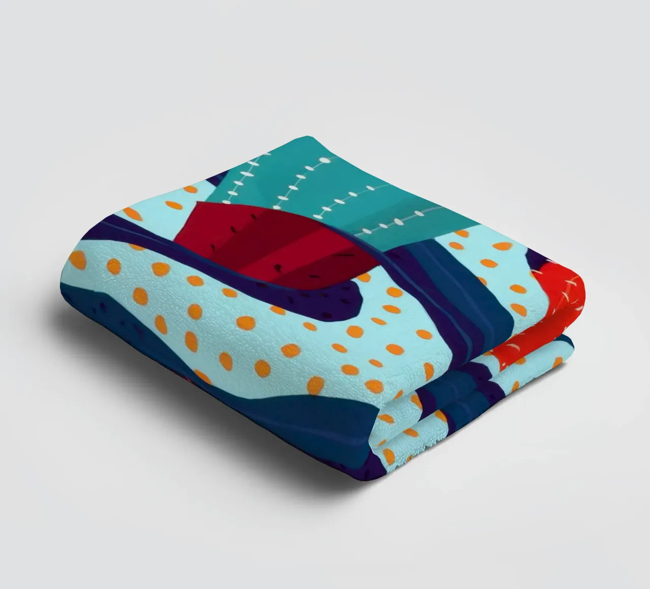 Cactus Pattern Play towel by Bring Haven