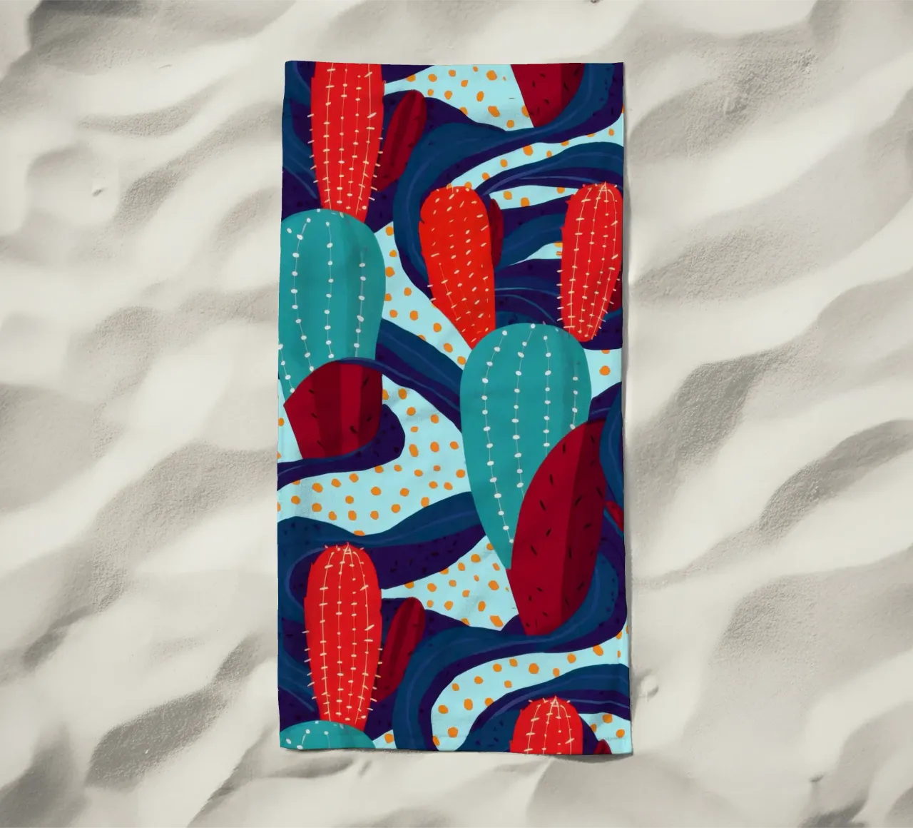 Gioco del disegno del cactus telo mare da Bring Haven