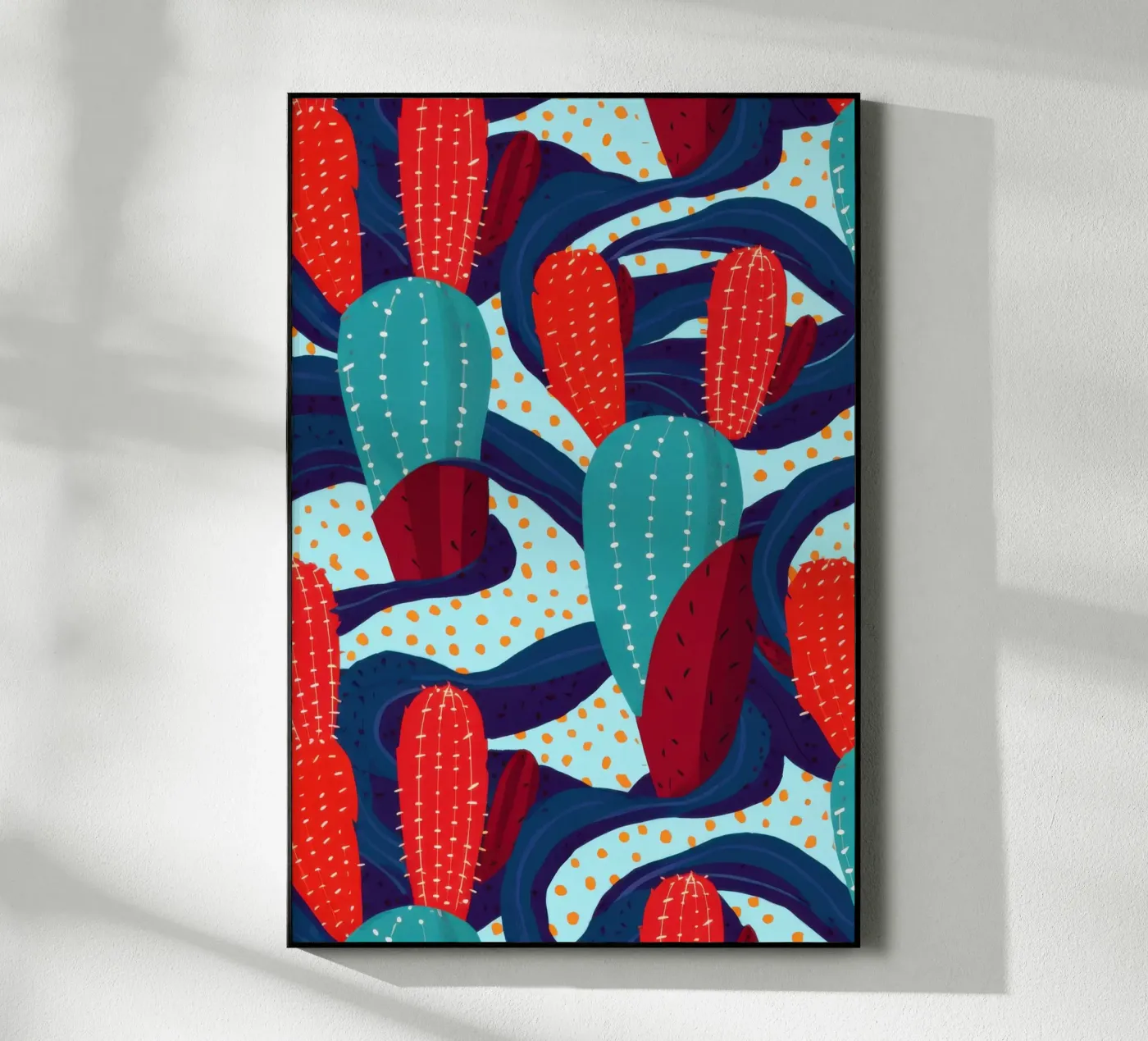 Cactus Pattern Play Acryl-Glas von Bring Haven