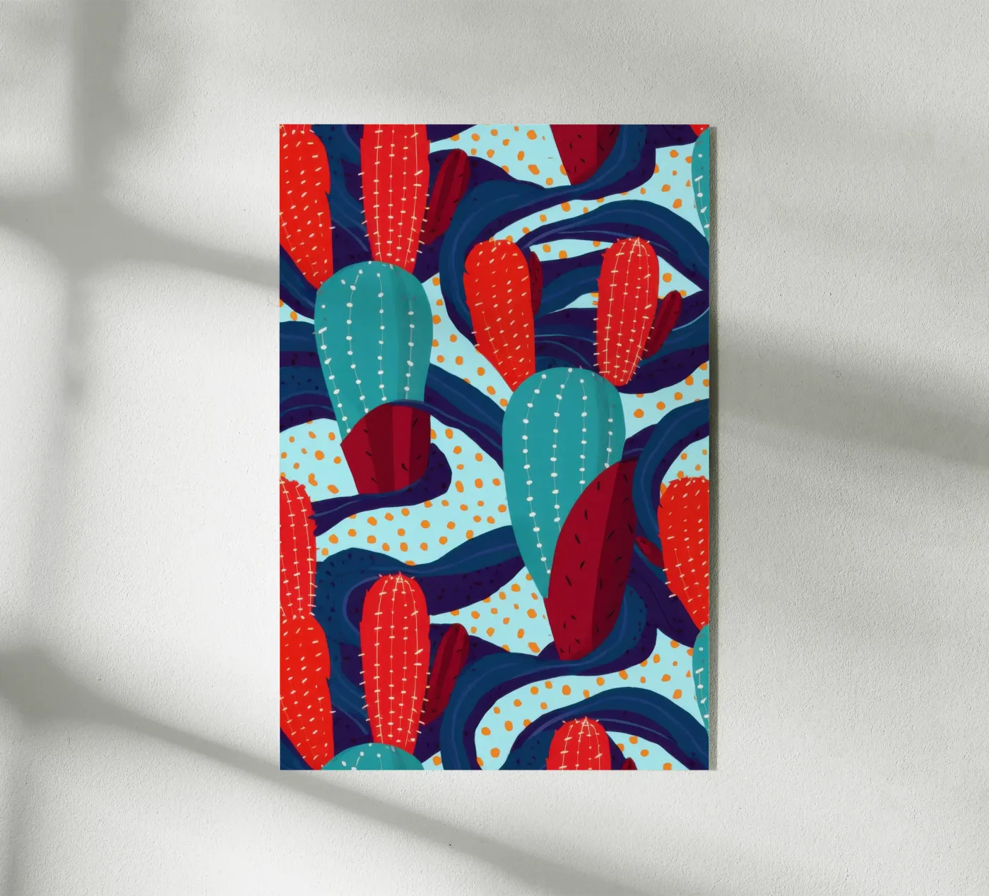 Cactus Pattern Play Acryl-Glas von Bring Haven