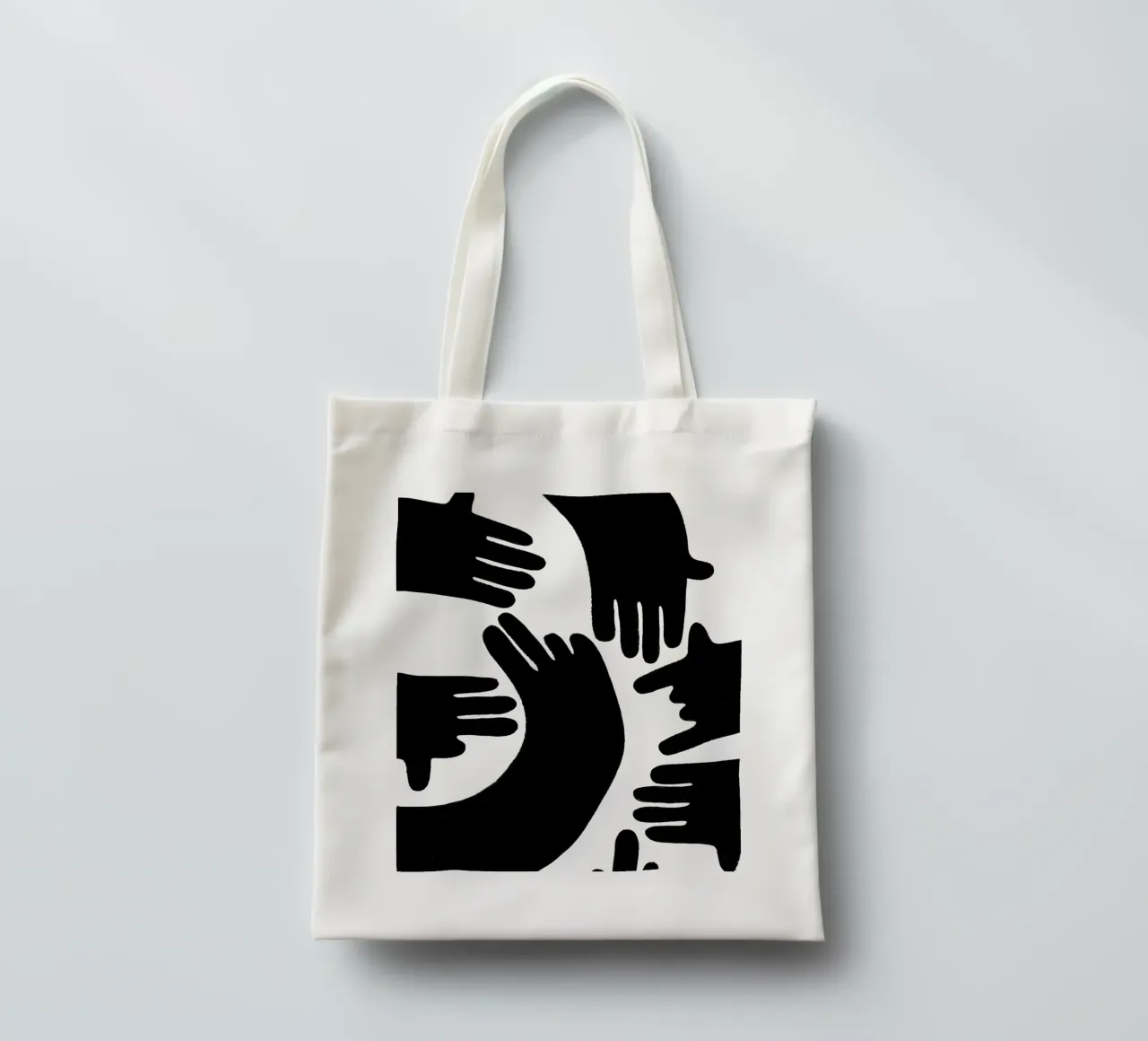 Reach! borsa in juta da Richard Hood
