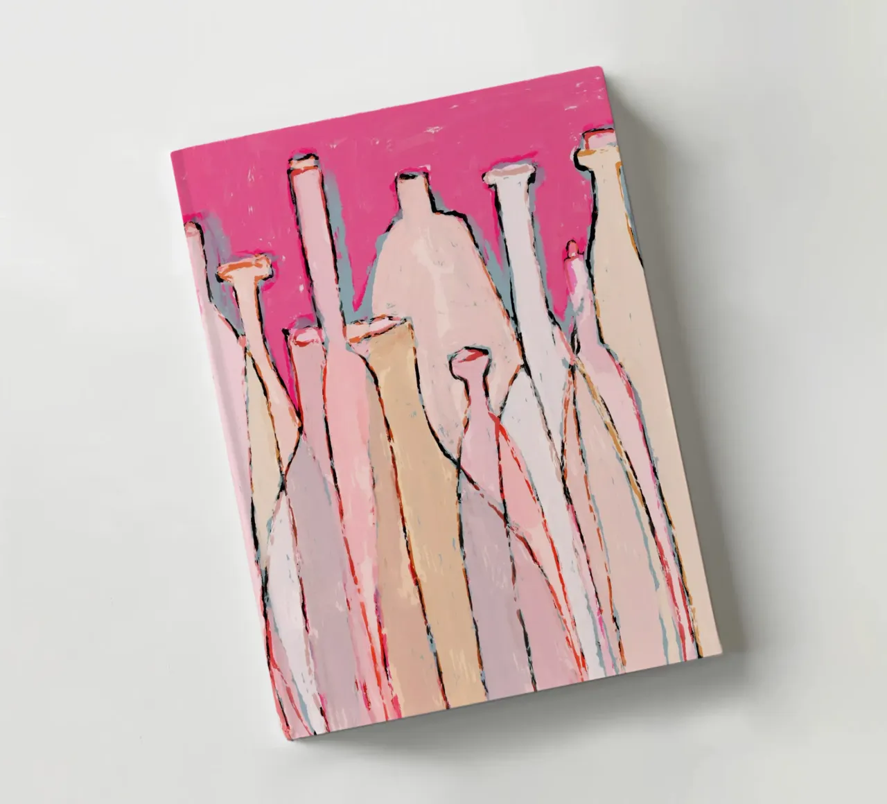 Pastel Bottles notebook by treechild