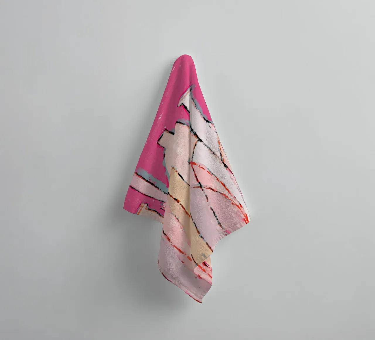 Pastel Bottles asciugamano da bagno da treechild