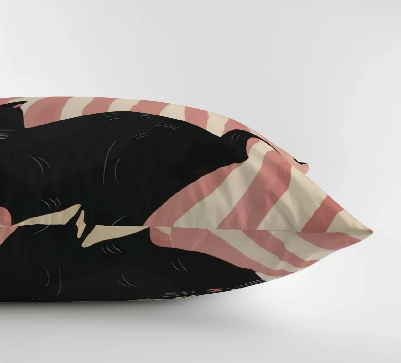 Gatto Noir Muse cuscino da Bring Haven