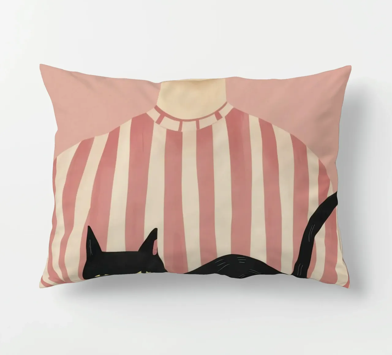 Gatto Noir Muse cuscino da Bring Haven