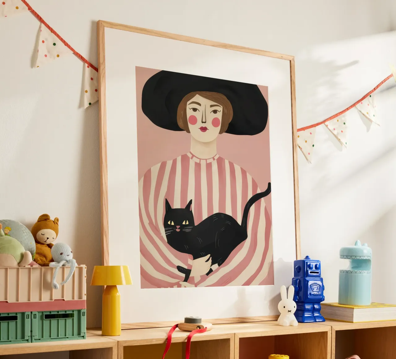Gatto Noir Muse carta hahnemühle da Bring Haven