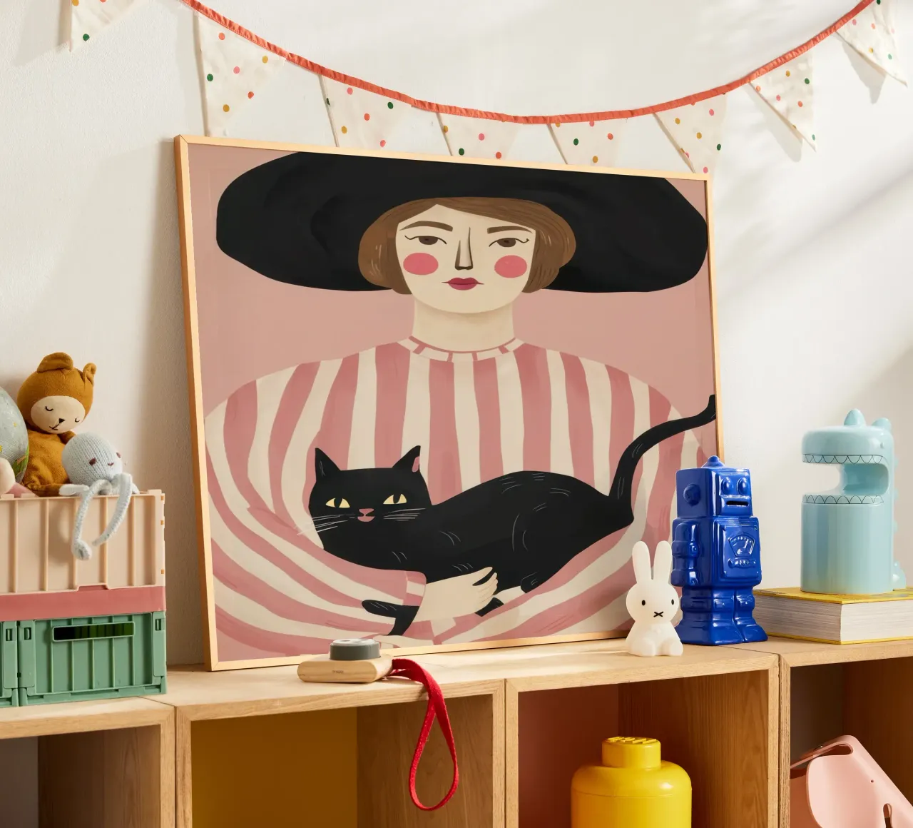 Gatto Noir Muse carta hahnemühle da Bring Haven