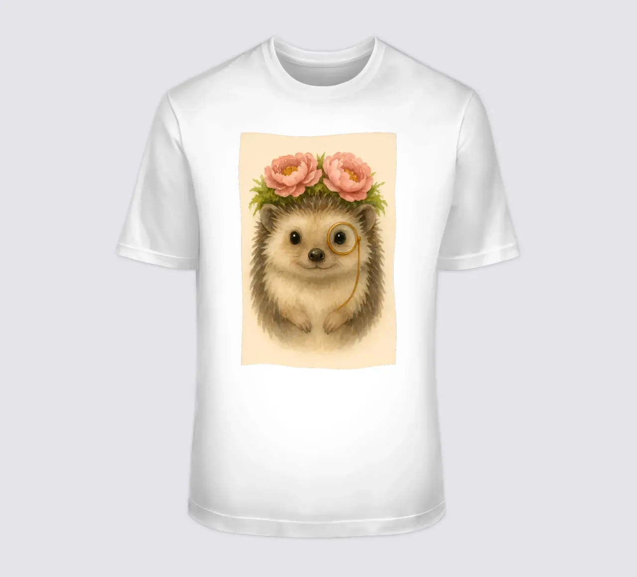 Il maiale Sir Snuggle in fiore t-shirt da Graceful Desine