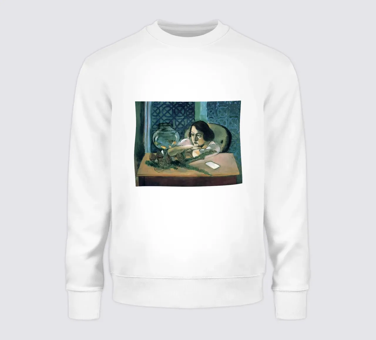 Henri Matisse - Donna sola felpa da DODOLAN STORE