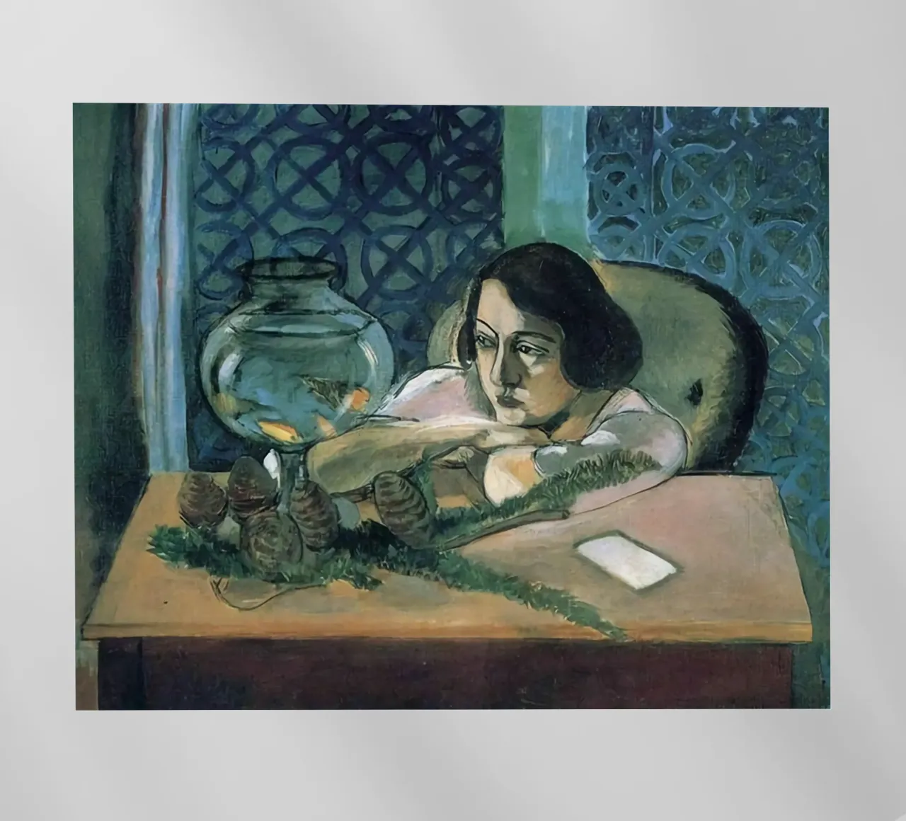 Henri Matisse - Donna sola pellicola backlit da DODOLAN STORE