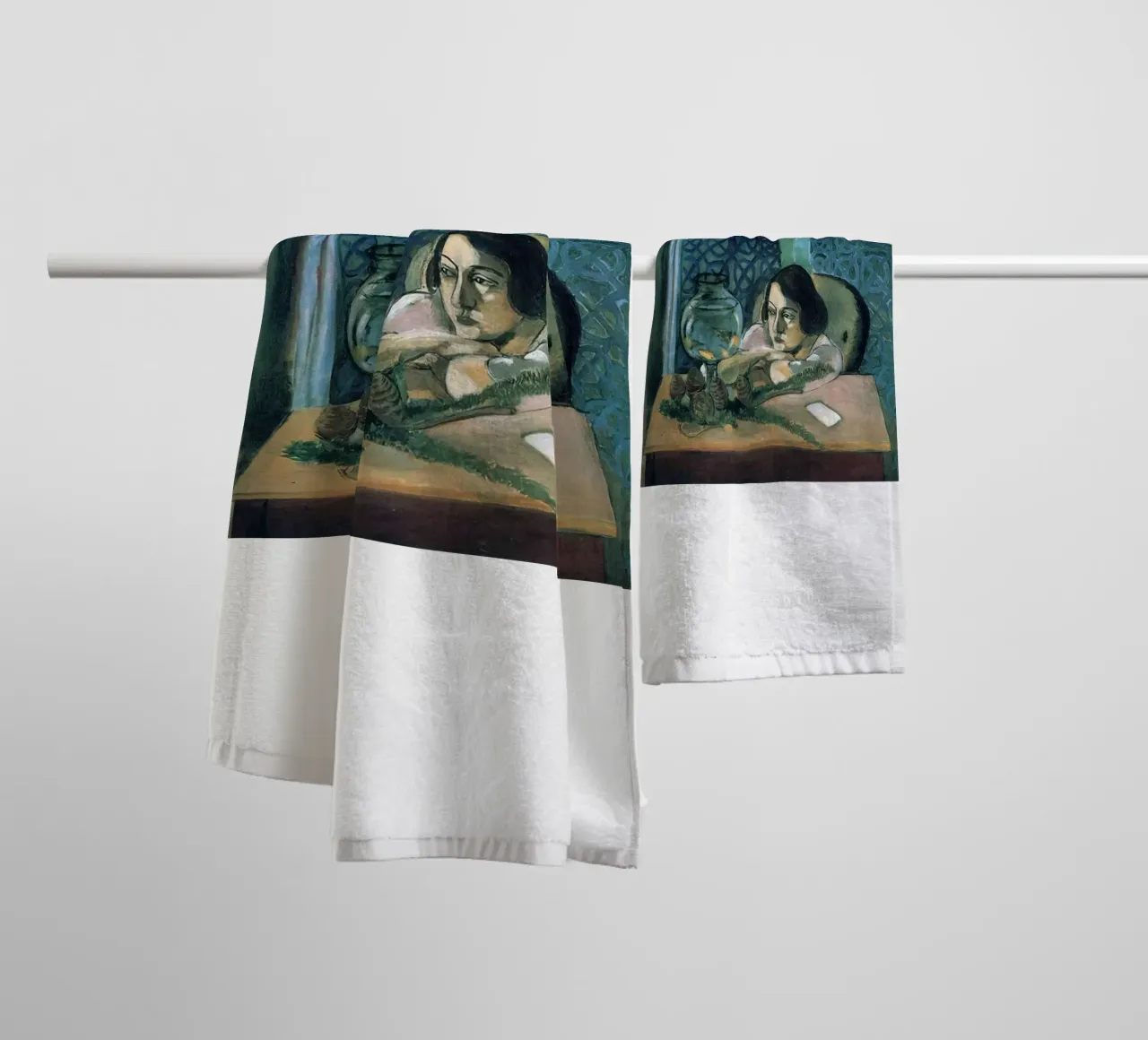 Henri Matisse - Donna sola asciugamano da bagno da DODOLAN STORE