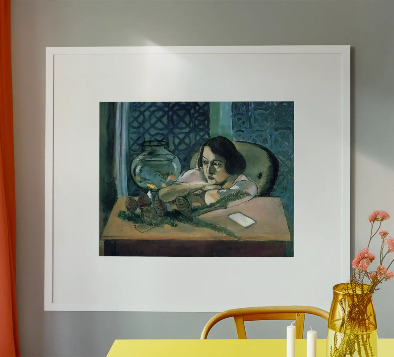 Henri Matisse - Donna sola carta hahnemühle da DODOLAN STORE